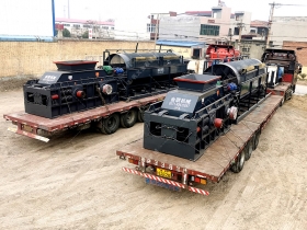 兩台1500x1000大型鵝卵石91麻豆影院AV發貨